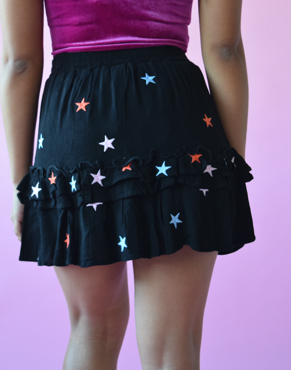 Star 2024 embroidered skirt