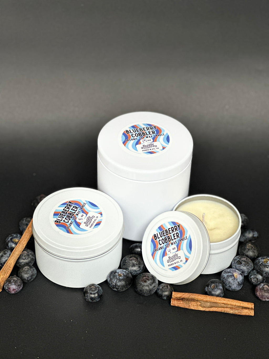 Blueberry Cobbler Soy Wax Candle