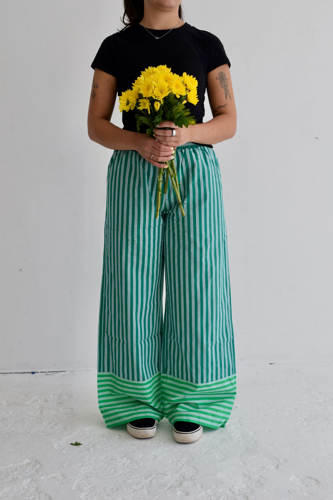 Rosie Pants in Green Apple