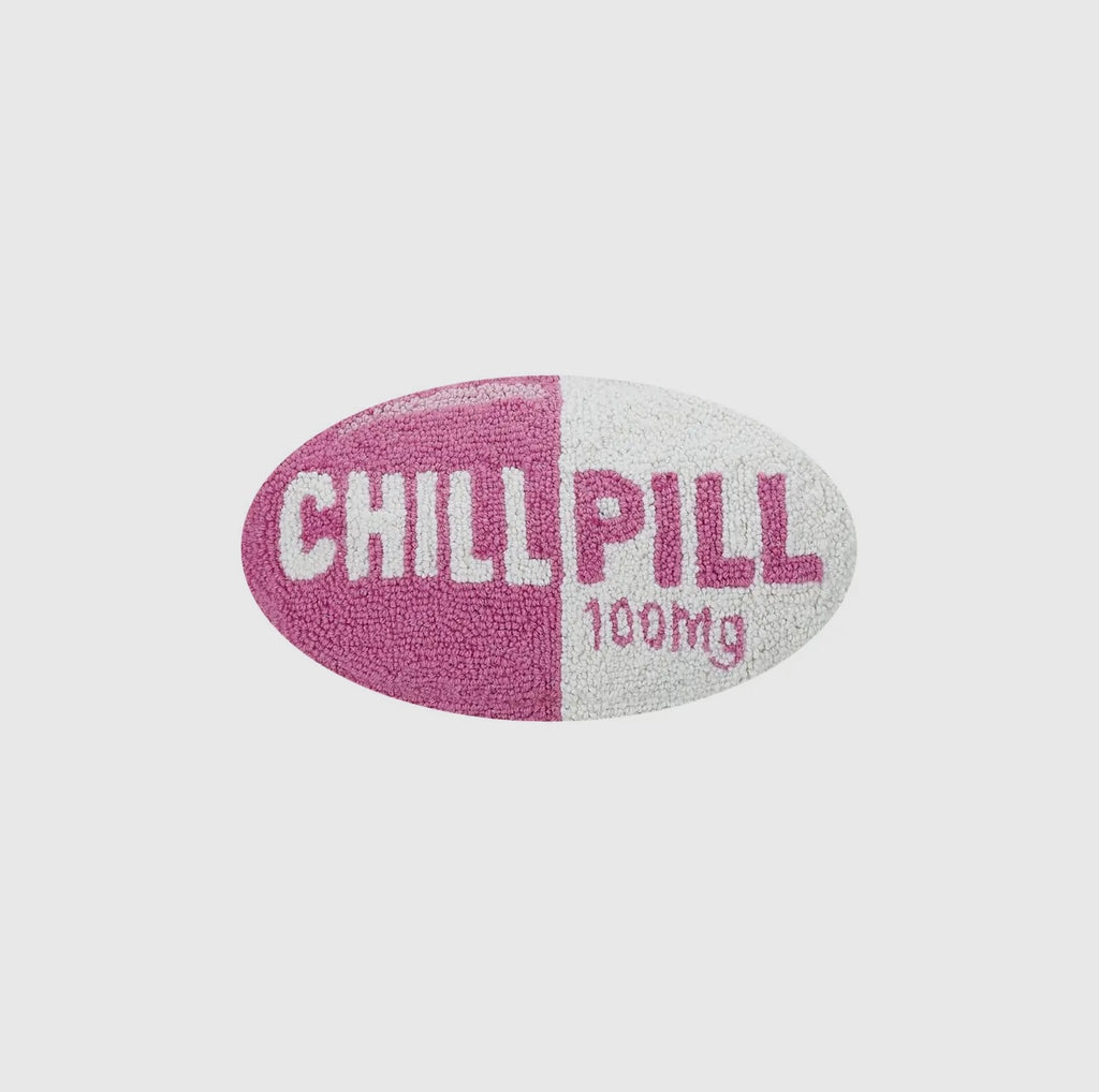 Pink Chill Pill Pillow (preorder)