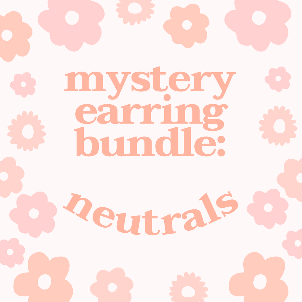 Mystery Earring Bundle- Neutrals