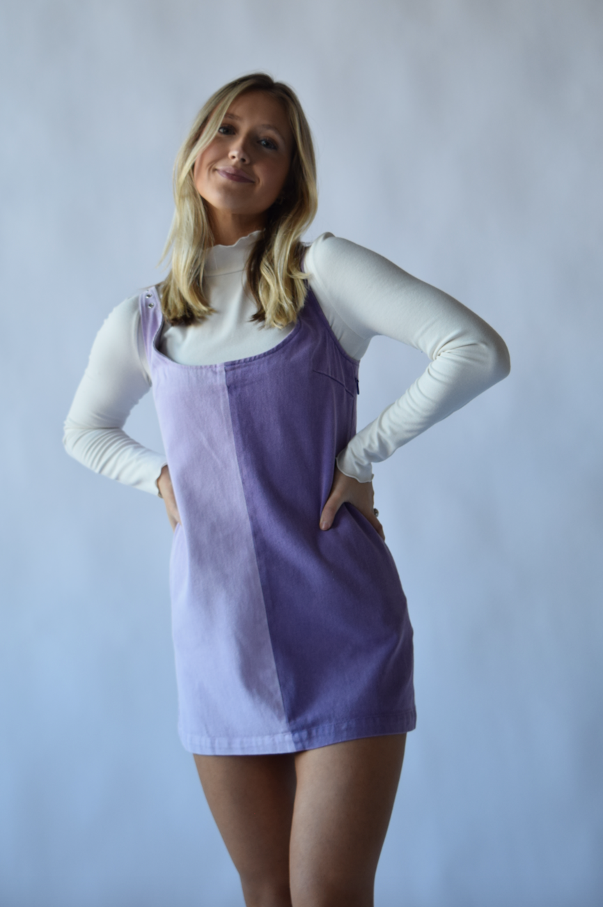 robin purple dress Robin